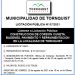 El Municipio llama a licitación para la obra de Cordón Cuneta, Badenes, Pavimento y Repavimentación en la ciudad de Tornquist
