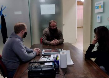 Ramas y escombros acumulados en la ciudad