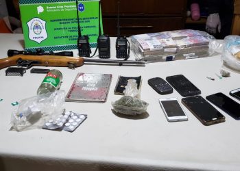 Secuestran droga, dinero y un arma en Tornquist
