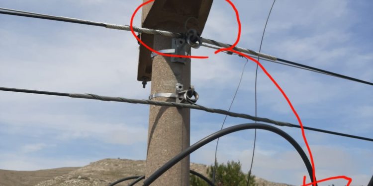 CELT. Informa: Hubo un corte de energía que afectó al sector serrano.