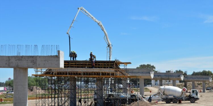 NACIÓN AVANZA CON LA CONSTRUCCIÓN DEL NUEVO PASO URBANO DE BAHÍA BLANCA, CLAVE PARA LA RED DE ACCESOS A LA CIUDAD