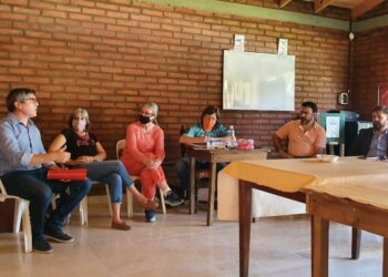 Reunión entre el municipio e instituciones sobre la situación del predio del Ex Club Hotel