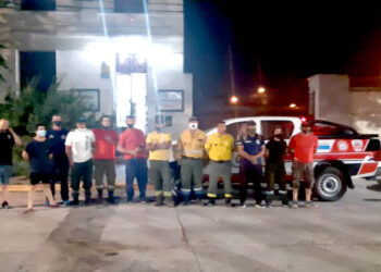 Bomberos de Tornquist, Sierra de la Ventana y la región viajaron para trabajar en los incendios del Sur (videoentrevista)