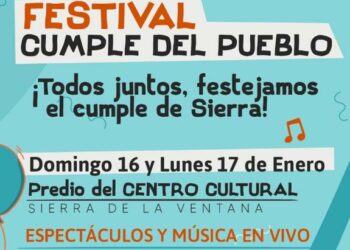 Sierra de la Ventana celebrará el 114° aniversario de su fundación