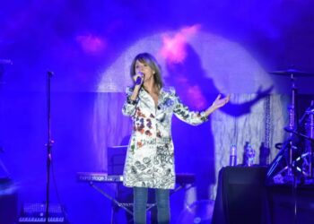 Marcela Morelo vistió de fiesta al Centro Cultural