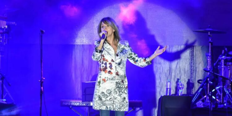 Marcela Morelo vistió de fiesta al Centro Cultural