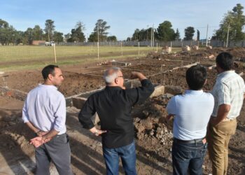 Avanza la construcción de las 29 viviendas en Saldungaray