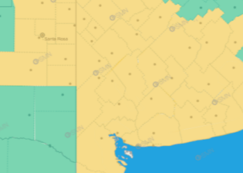 Alerta amarilla del Servicio Meteorológico por posibles tormentas en la región
