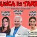 Arnaldo André, Claribel Medina y Jazmín Laport, llegan al Teatro Rodolfo Funke