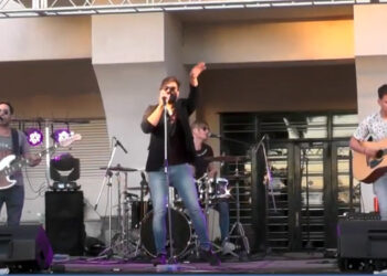 Os Birretes y Tres más Uno cerrando la fiesta del 139º Aniversario de la ciudad de Tornquist (videos)