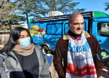 La Unidad Preventiva Móvil de Salud del SUTEBA recorre el distrito de Tornquist (notas de CELTTV Noticias)