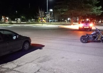 Cayó de su moto y fue trasladado al hospital