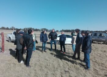 Bordoni recorrió el Parque Industrial junto a productores locales