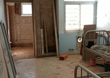 Avanza la refacción de habitaciones en el Hospital Municipal ‘Dr. Alberto Castro’