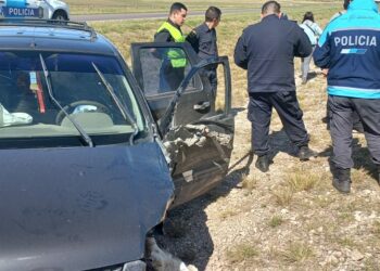 Accidente en la Ruta 33: Una mala maniobra que pudo terminar en tragedia