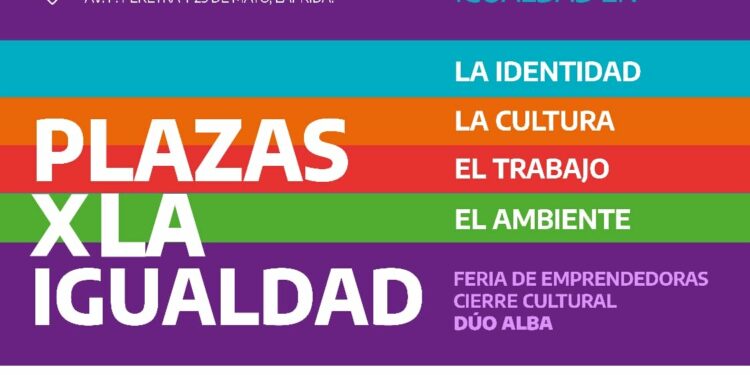 Jornada de Plazas x la Igualdad en Laprida