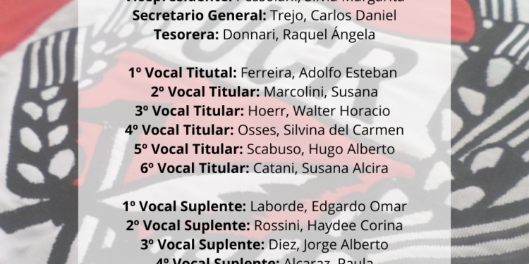 Nuevas autoridades en el Comitè Distrito de la UCR.