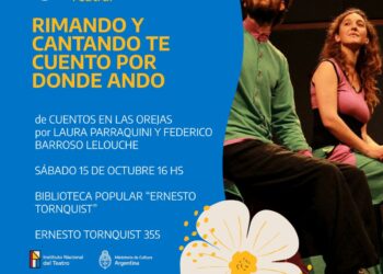 Argentina Florece Teatral llega a la Biblioteca Popular E. Tornquist
