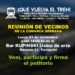 ¡QUE VUELVA EL TREN! Convocan a una reunión de vecinos en Tornquist