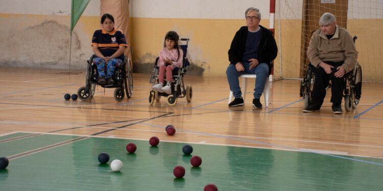 Tornquist tuvo su primer torneo de Boccia