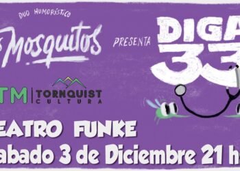 El dúo ‘Los Mosquitos’ se presenta en el teatro ‘Rodolfo Funke’
