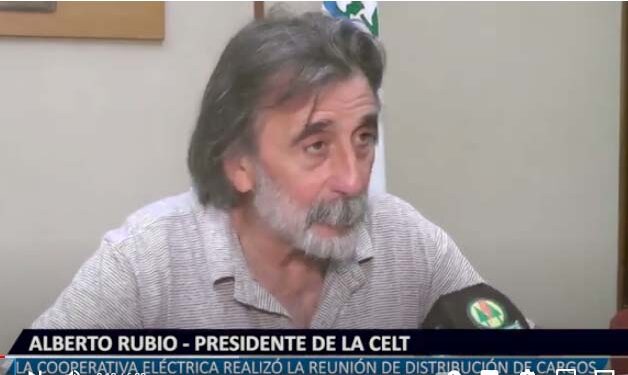 Alberto Rubio reelecto presidente de la CELT.