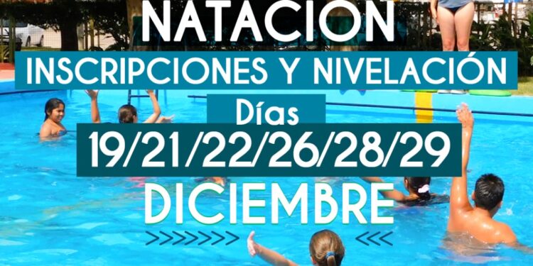 Inscripciones abiertas para la Escuela Municipal de Natación