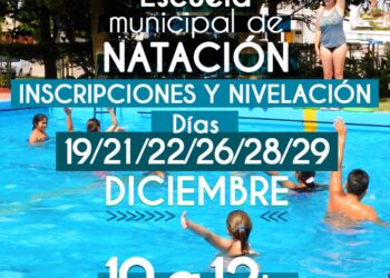 Inscripciones abiertas para la Escuela Municipal de Natación