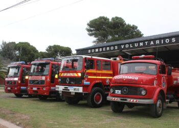 Emotivo acto por el 22º Aniversario de los Bomberos de Villa Ventana