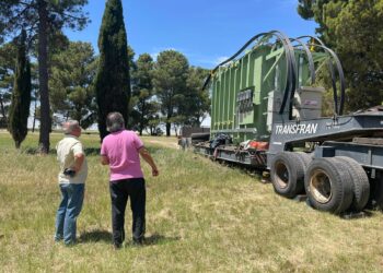 Histórico: Ya es una realidad el transformador que duplicará la capacidad energética de Tornquist (fotos y videos)