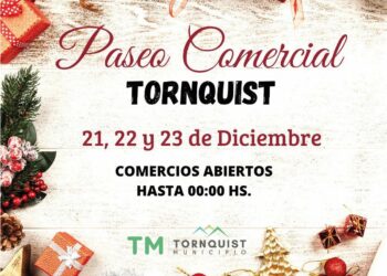 Invitan a comercios y emprendedores a sumarse al Paseo Comercial Tornquist