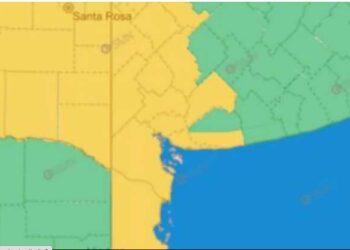 Tornquist y la zona en alerta amarillo