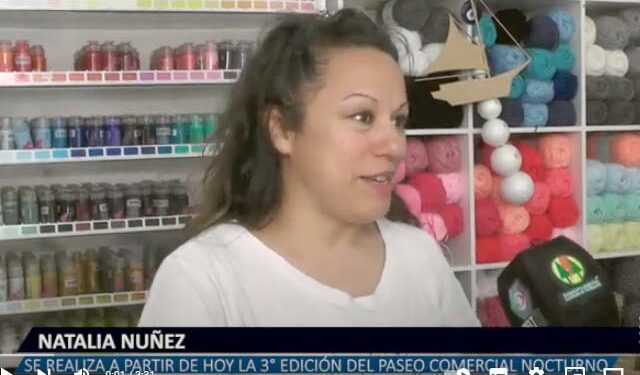 Se realiza la 3ra. edición del Paseo Comercial Nocturno