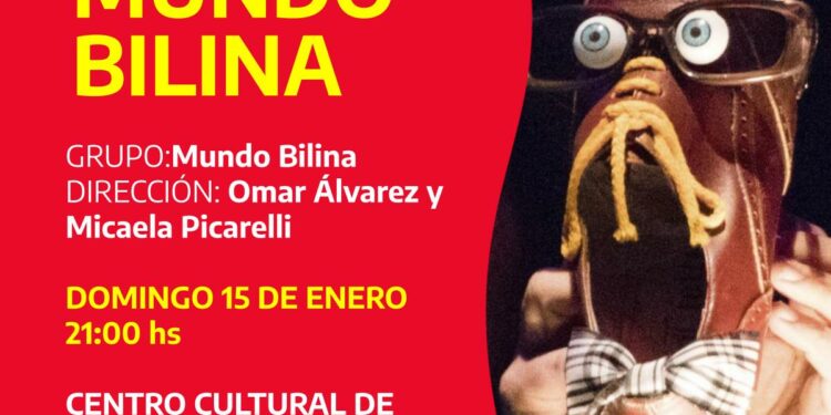 La obra ‘Mundo Bilina’ llega al Centro Cultural