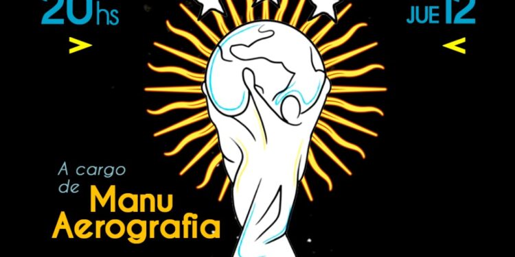 Pintarán en Tornquist la Copa Mundialista gigante en una jornada de música y entretenimiento