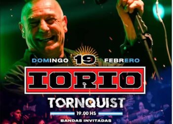 “IORIO” EN CONCIERTO el 19 de febrero festejando 80 años del Club Unión