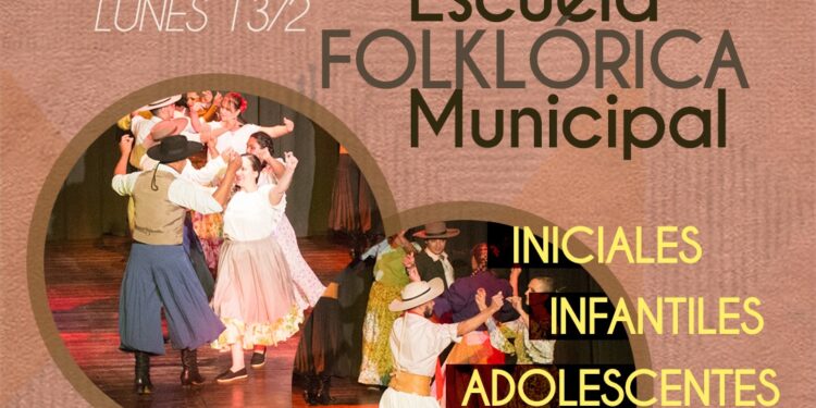 Inscripciones abiertas a la Escuela Folklórica Municipal