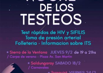 Llega al distrito La Noche de los Testeos