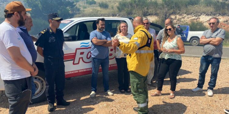 Actualización del estado del incendio forestal