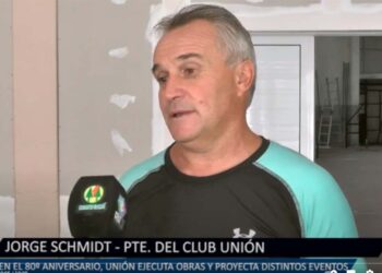 Jorge Schmidt: En el año de su 80º Aniversario Unión ejecuta obras y proyecta distintos eventos