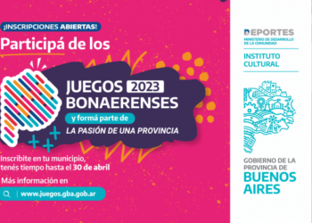 Abiertas las inscripciones para los Juegos Bonaerenses 2023
