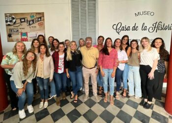 Bordoni se reunió con las mujeres del Departamento Ejecutivo, que representan la mitad de su gabinete