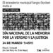 Invitación al Acto Oficial por el Día Nacional de la Memoria por la Verdad y la Justicia