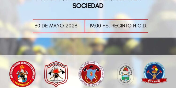 El HCD. reconocerá éste martes a las Bomberas Voluntarias del distrito