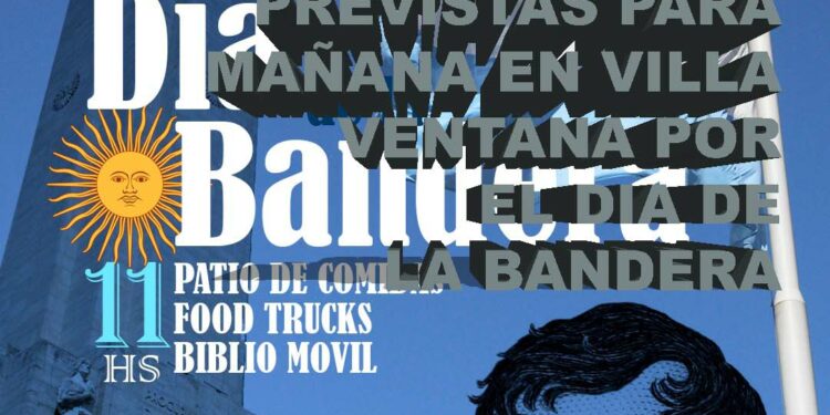 Suspenden el acto y las actividades programadas por el Día de la Bandera en Villa Ventana