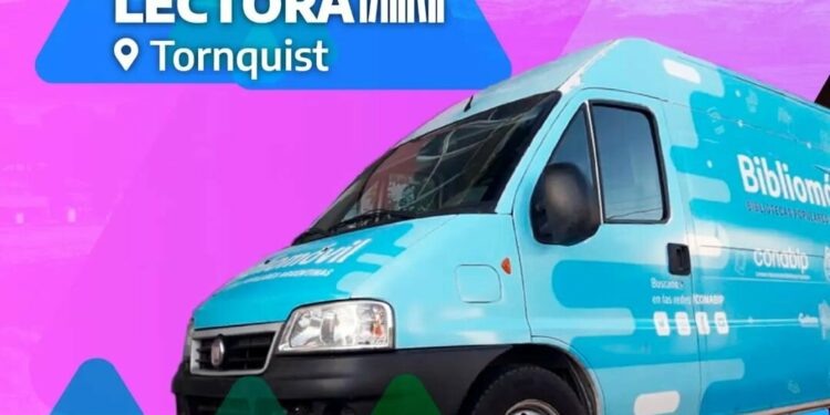 Con actividades culturales, la Bibliomovil de la CONABIP estará en Tornquist y Villa Ventana