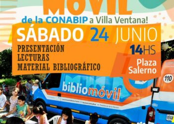 Llega a Villa Ventana la Bibliomóvil de la CONABIP