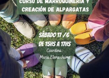 Consejo de las Mujeres Tornquist: Comienza el curso de marroquinería y confección de alpargatas