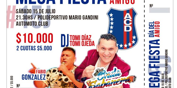 Se viene la Mega Fiesta del Día del Amigo de Automoto