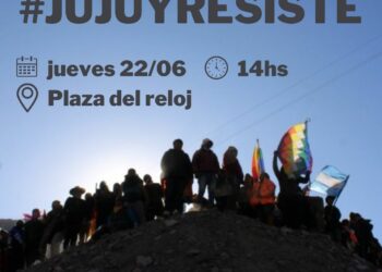 En Sierra de la Ventana: Hoy habrá una jornada de reflexión y manifestación en repudio a la brutal represión desatada contra el pueblo de Jujuy
